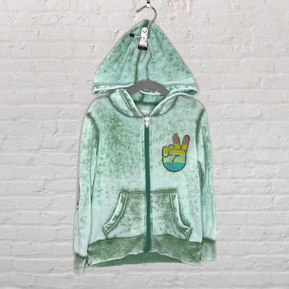 Rowdy Sprout 'One Love' Burnout Hoodie